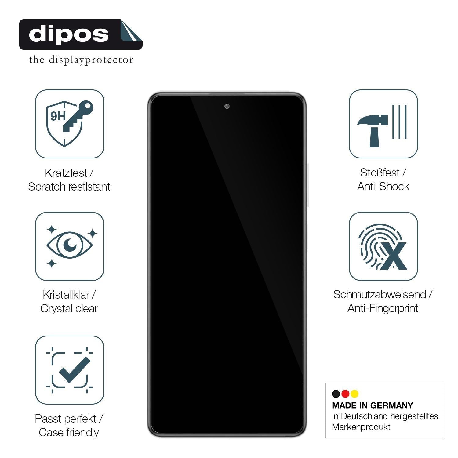 1x 9H Schutzfolie für Xiaomi Redmi Note 12 Pro Spe (7)