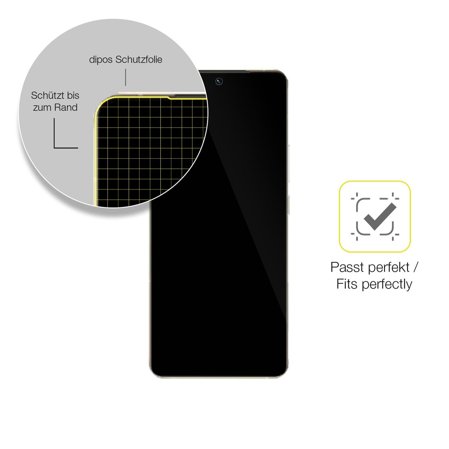 1x 3D Full Cover Schutzfolie für VIVO S16 (6)