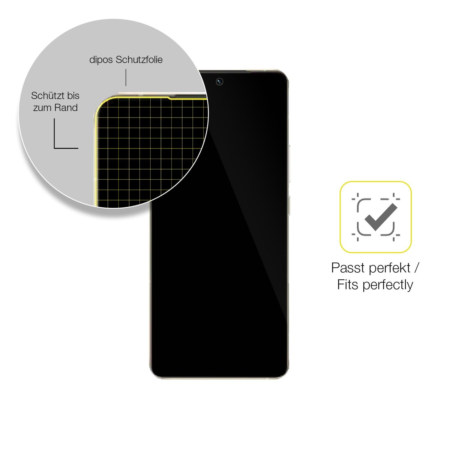 1x 3D Full Cover Schutzfolie für VIVO S16 (6)
