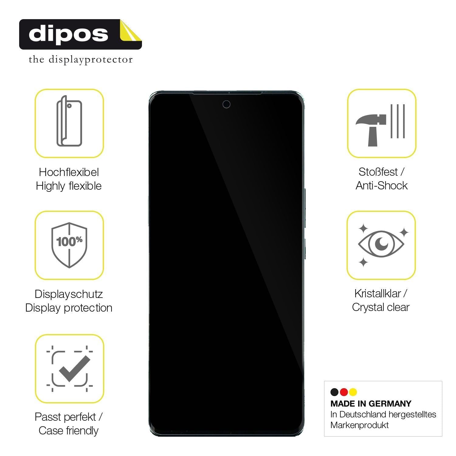 1x 3D Full Cover Schutzfolie für VIVO S16 Pro (7)