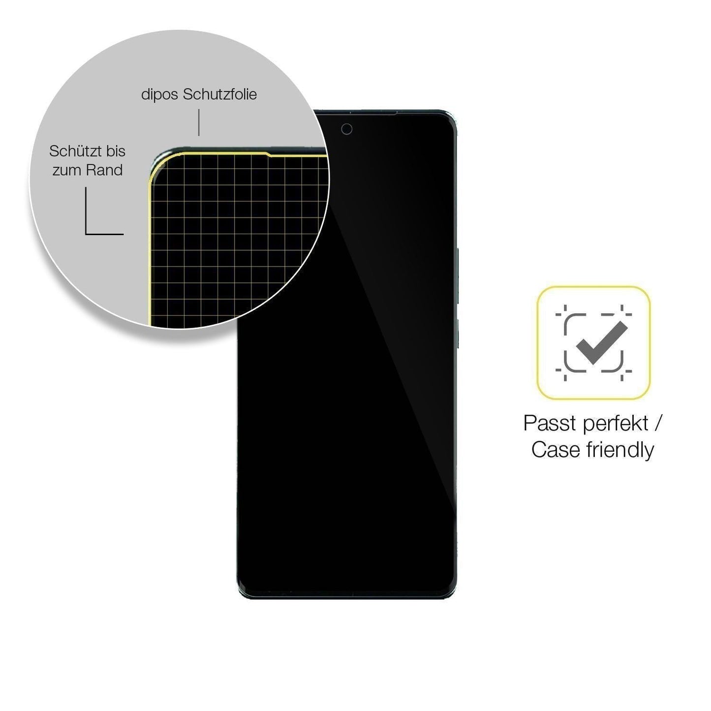 2x 3D Full Cover Schutzfolie für VIVO S16 Pro (6)
