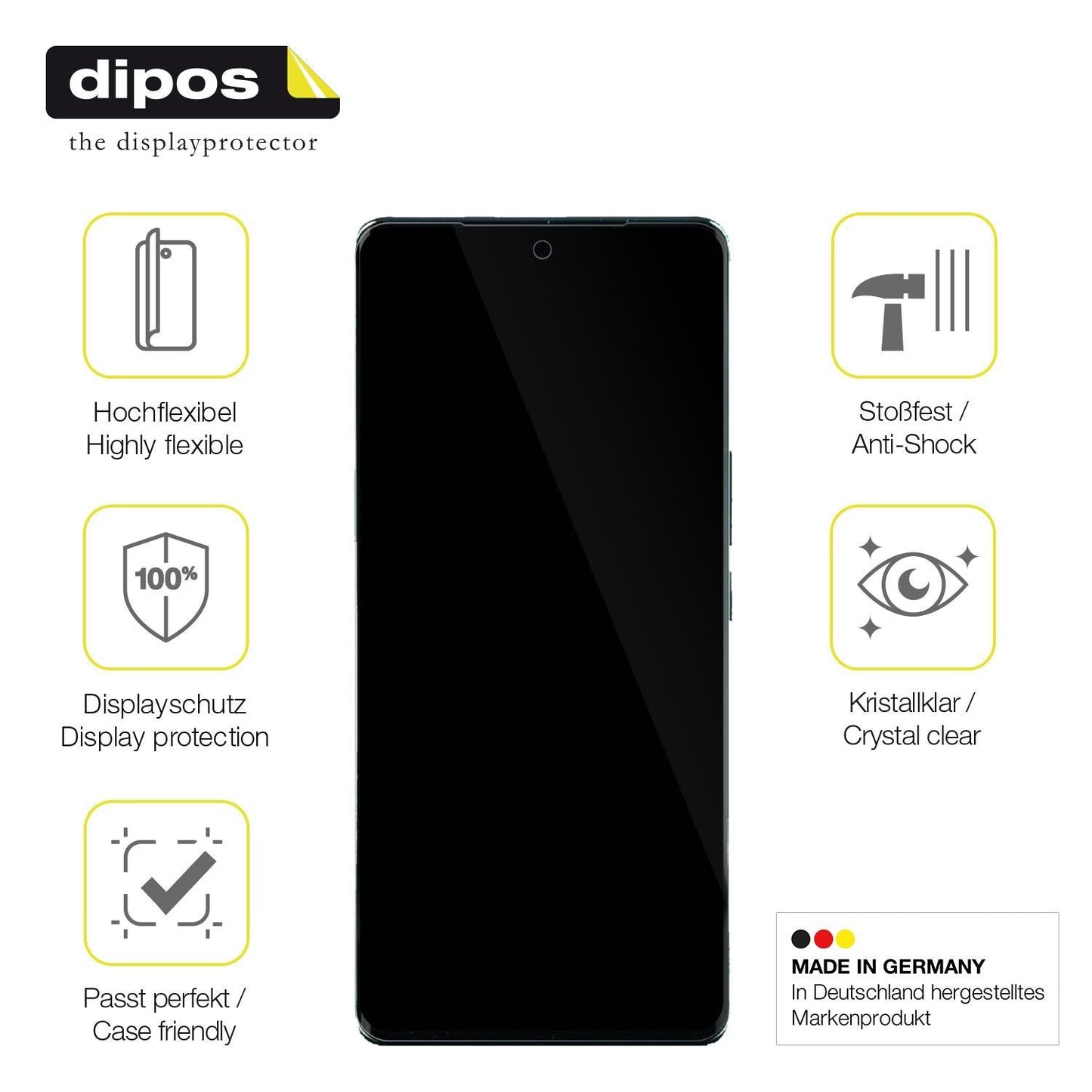 2x 3D Full Cover Schutzfolie für VIVO S16 Pro (7)