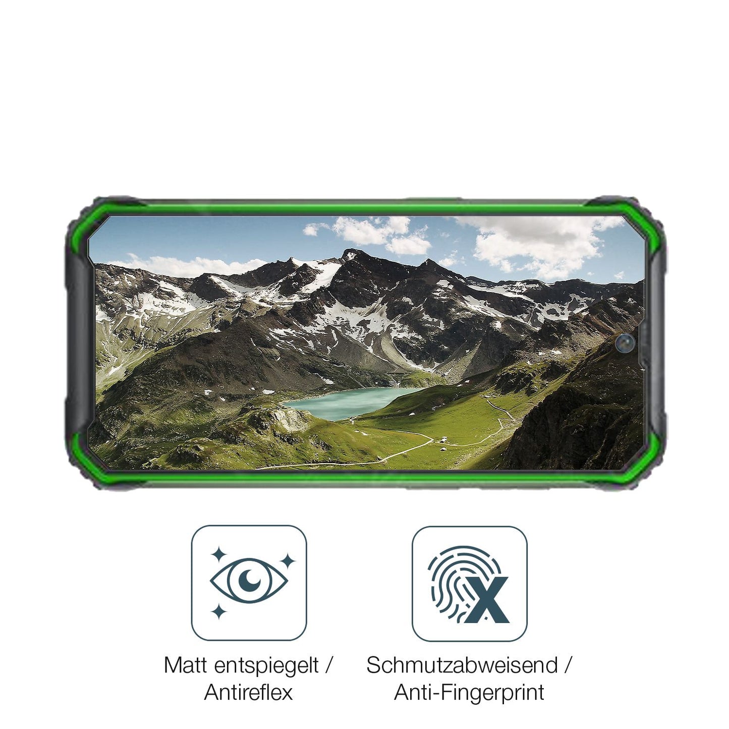 1x 9H Schutzfolie matt für Blackview BV7200 Panzer (5)