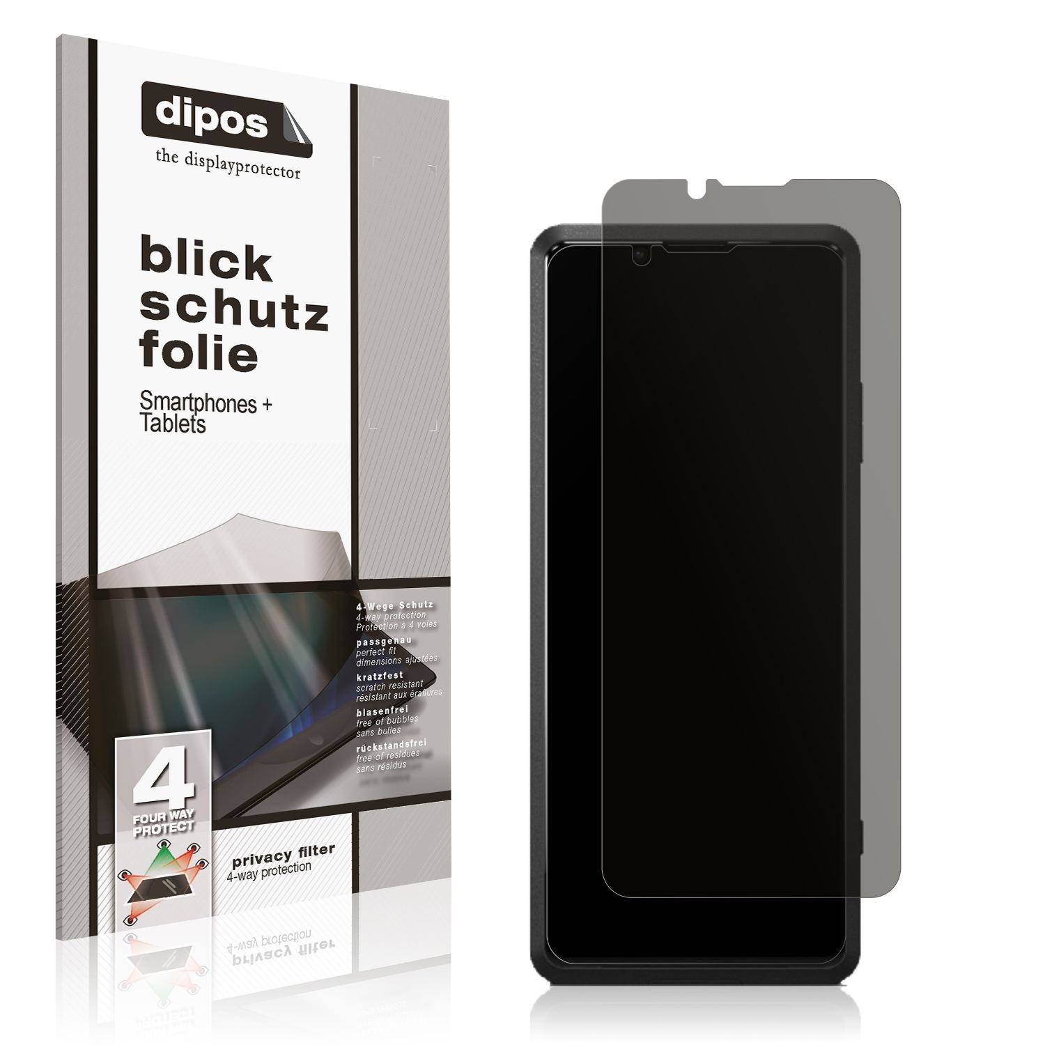 Blickschutzfolie für SONY Xperia Pro matt Schutzfo (1)