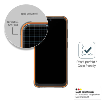 1x 9H Schutzfolie matt für Blackview BV5200 Pro Pa (6)