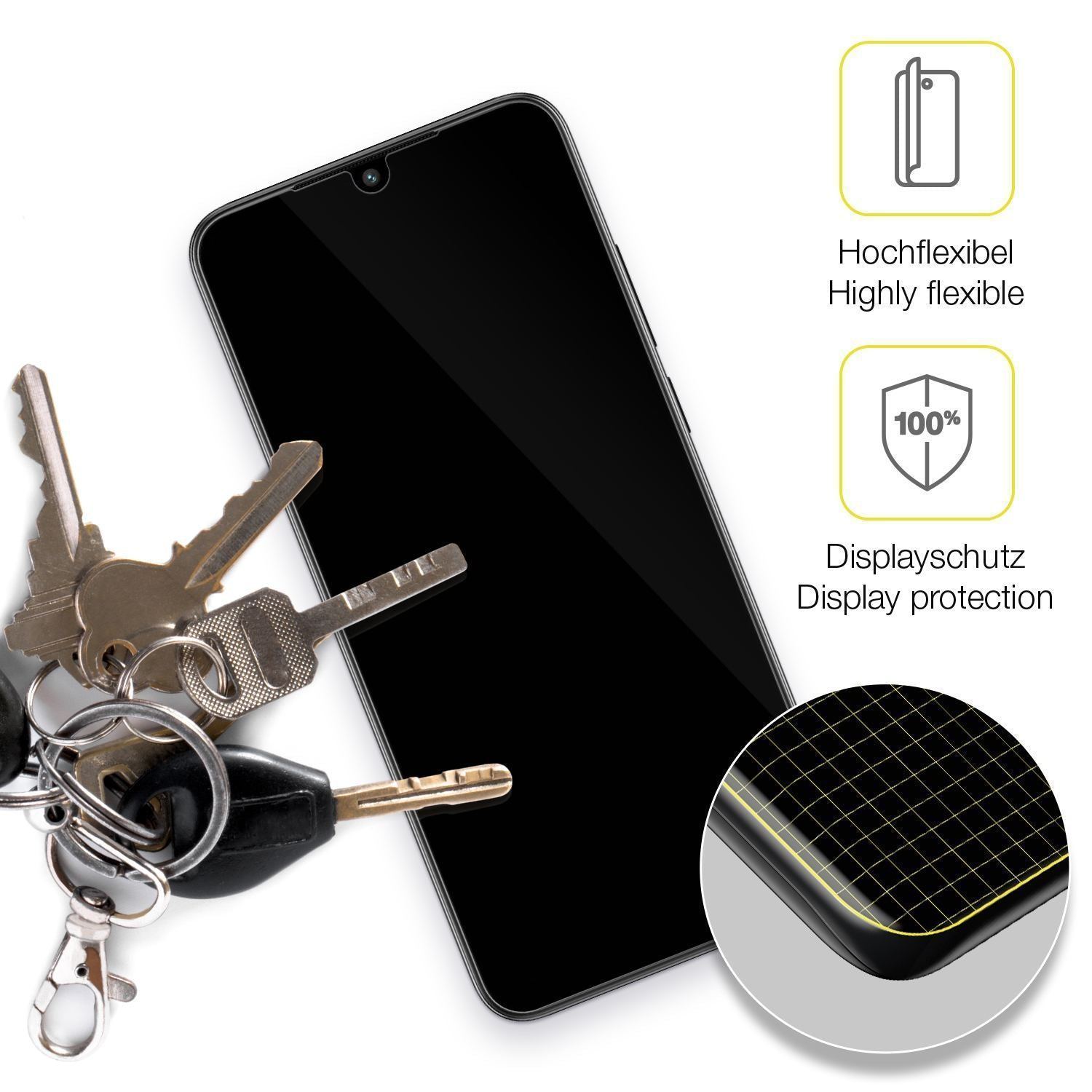 2x 3D Full Cover Schutzfolie für Xiaomi Redmi A1 (3)