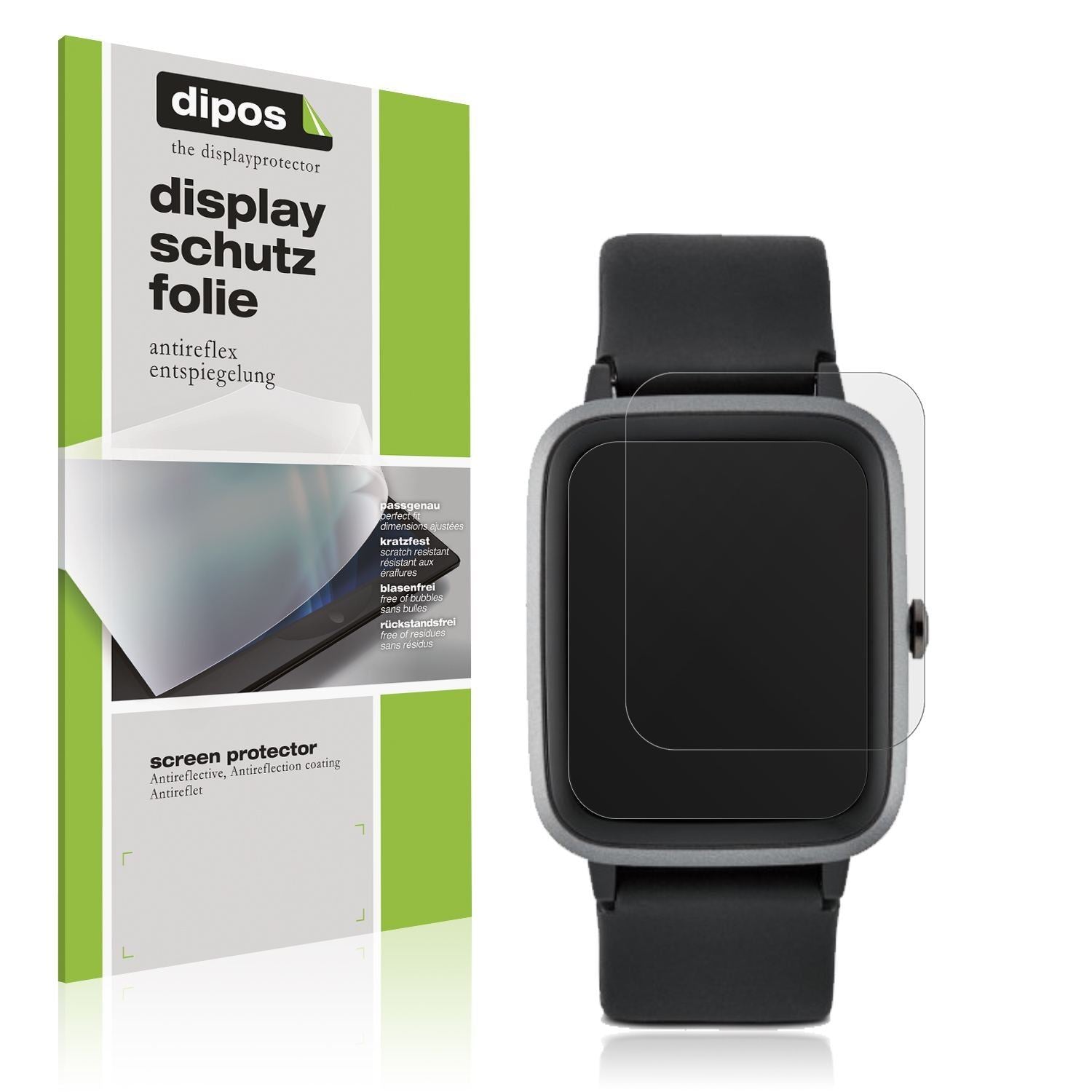 2x Schutzfolie matt für Medion P4000 Display-Schut (1)