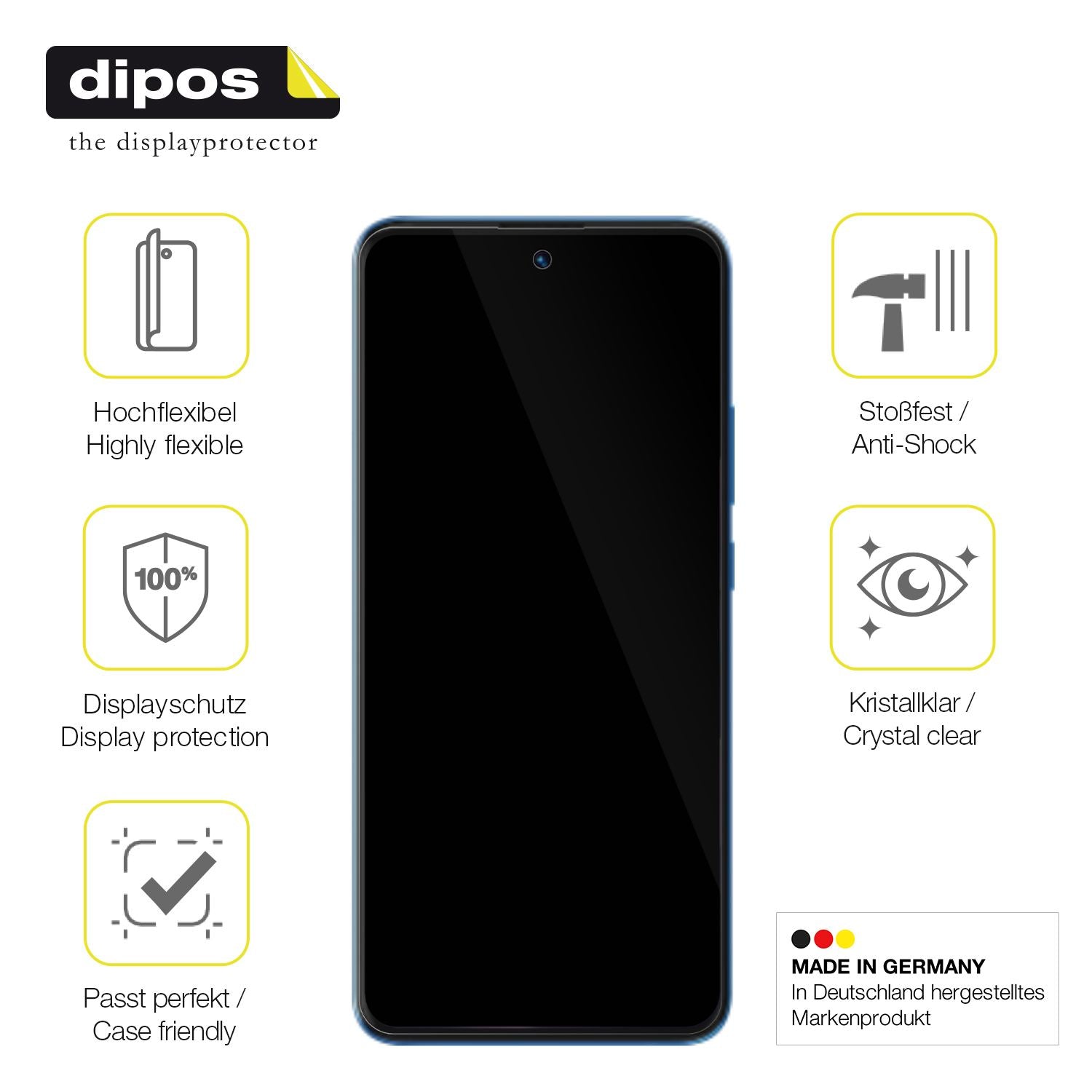 1x 3D Full Cover Schutzfolie für Omix X400 (7)