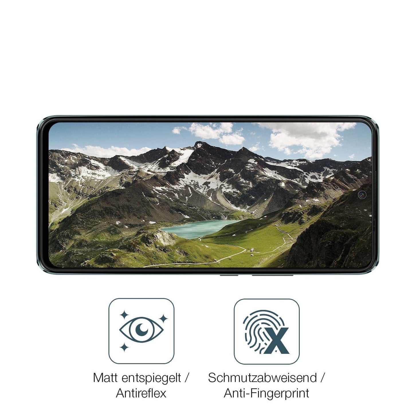 1x 9H Schutzfolie matt für Symphony Z12 Panzerfoli (5)