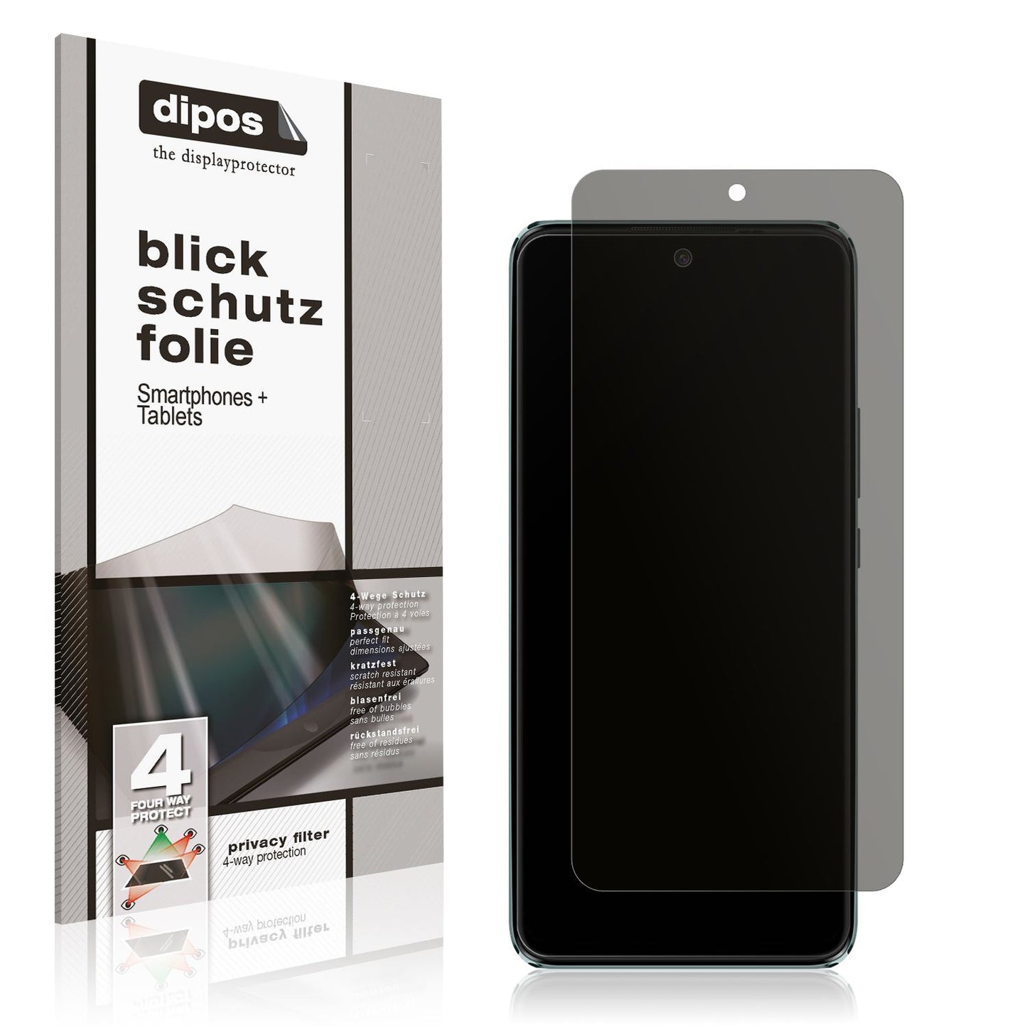 Blickschutzfolie für Symphony Z12 matt Schutzfolie (1)