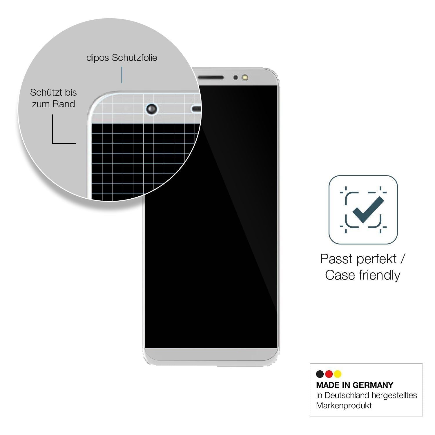2x 9H Schutzfolie für Tecno Camon I Panzerfolie (6)