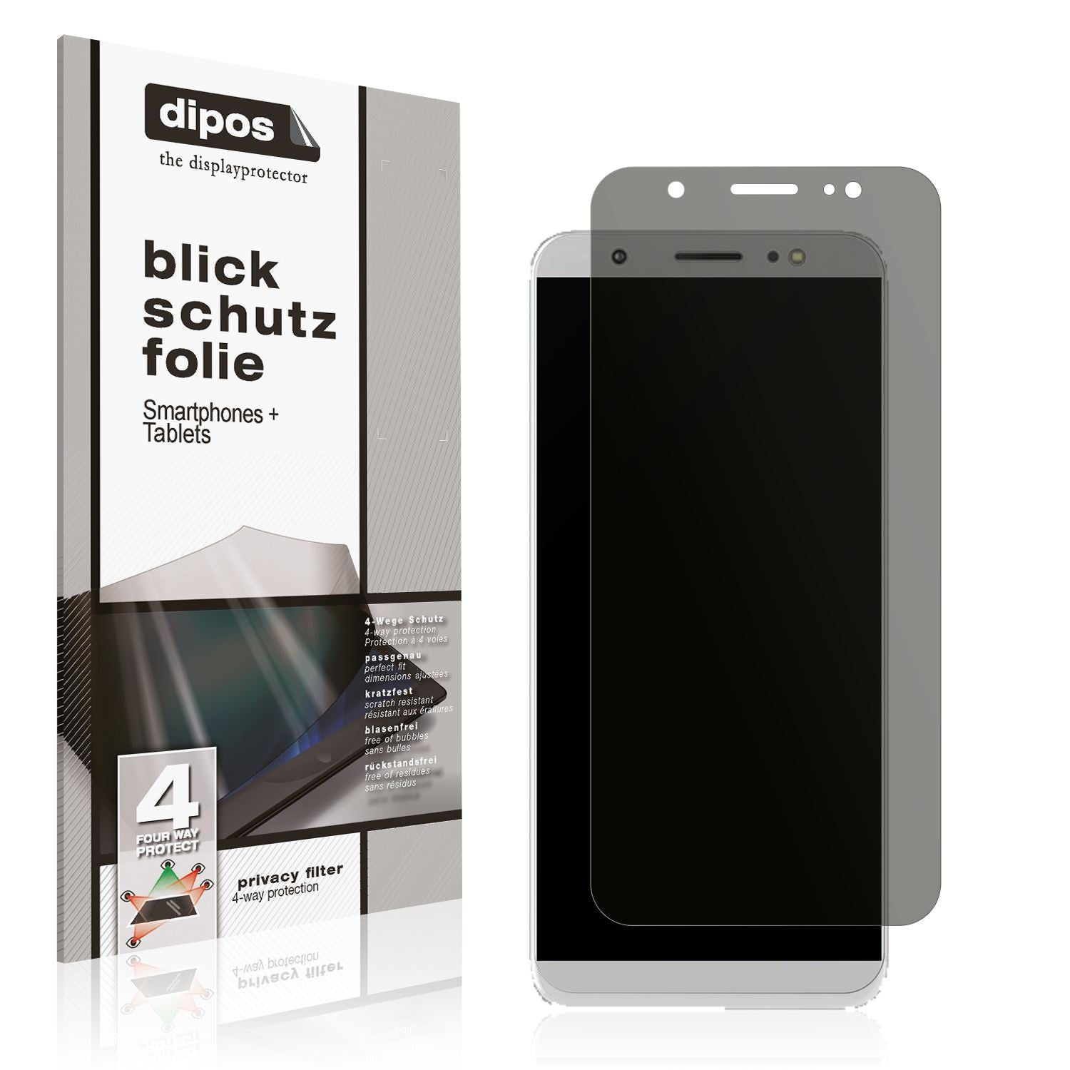 Blickschutzfolie für Tecno Camon I matt Schutzfoli (1)