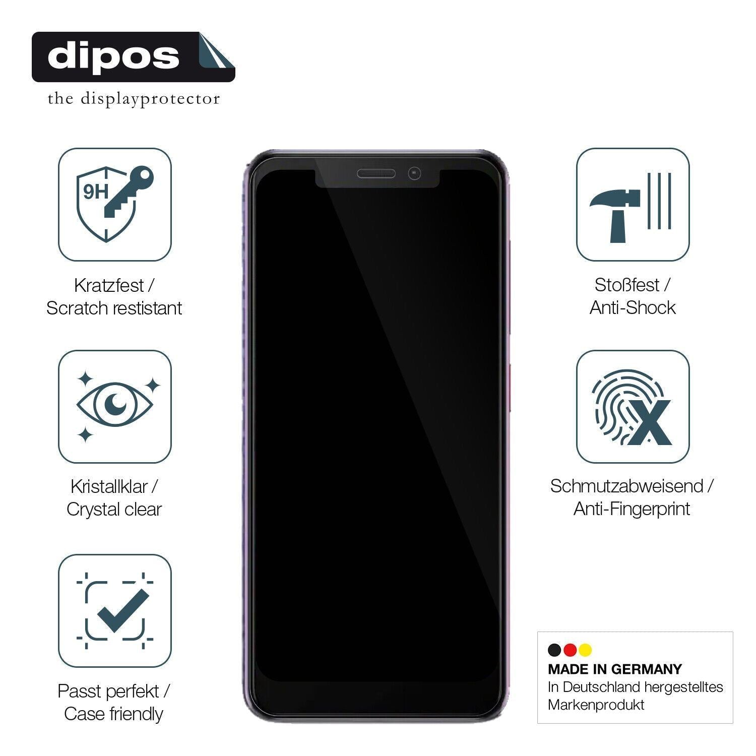 1x 9H Schutzfolie für Vodafone Smart N10 Panzerfol (7)