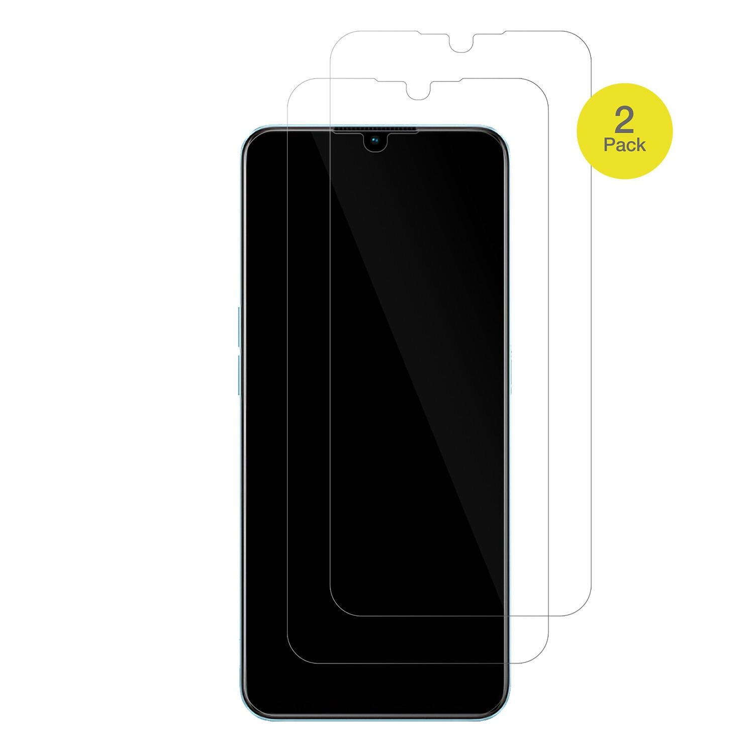 2x 3D Full Cover Schutzfolie für Oppo A58 (2)