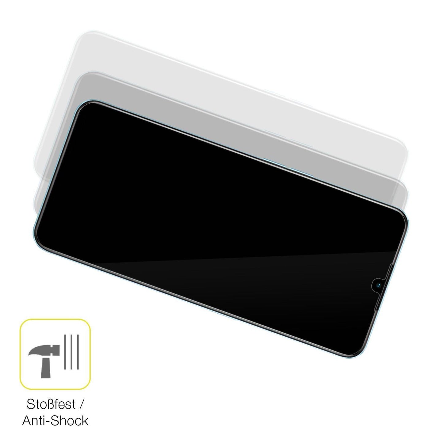2x 3D Full Cover Schutzfolie für Oppo A58 (4)