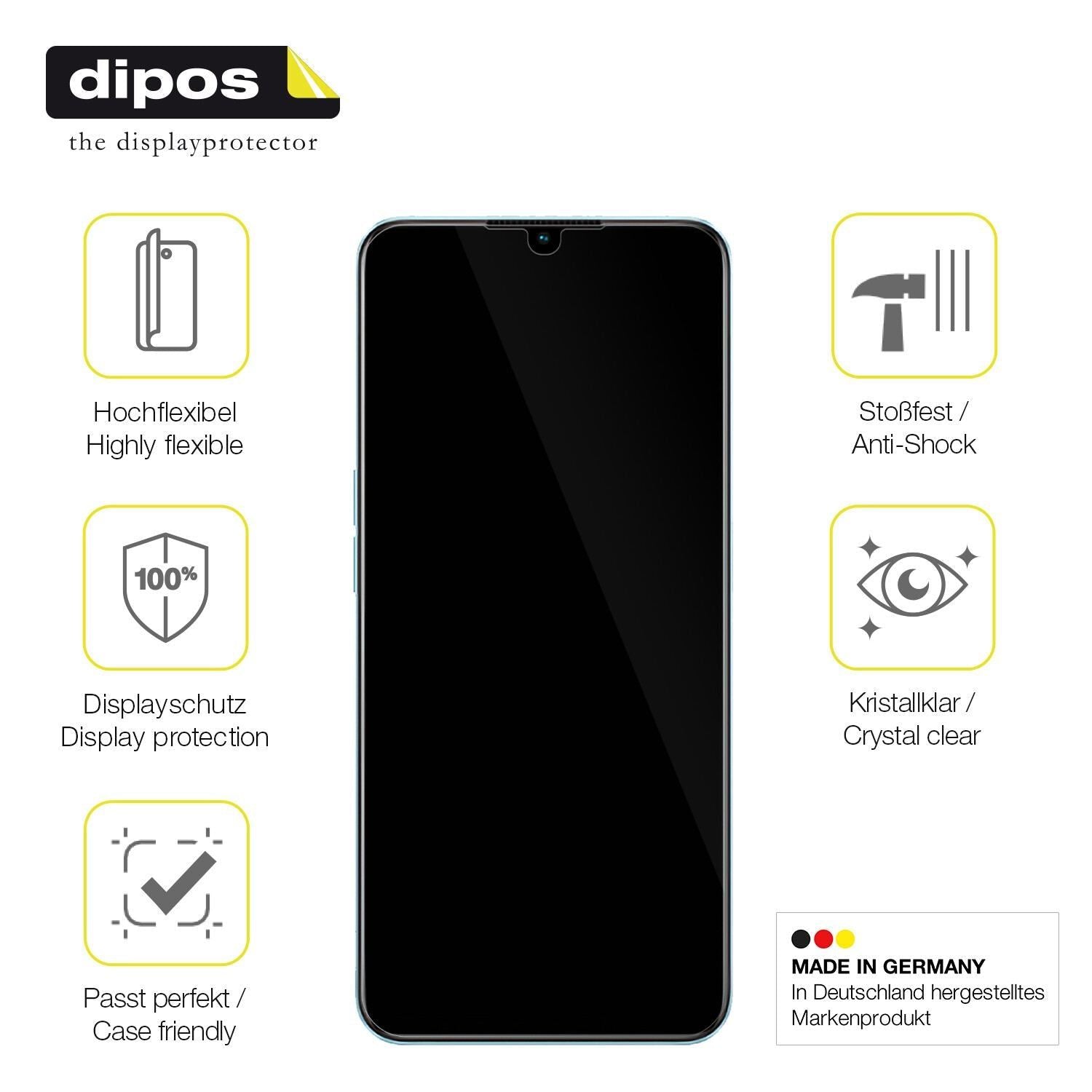 2x 3D Full Cover Schutzfolie für Oppo A58 (7)