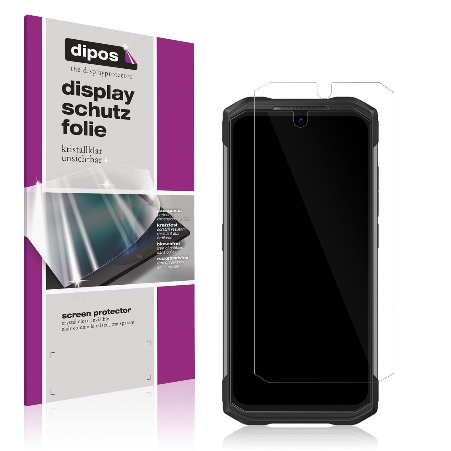 6x Schutzfolie klar für DOOGEE S99 Display-Schutzf (1)