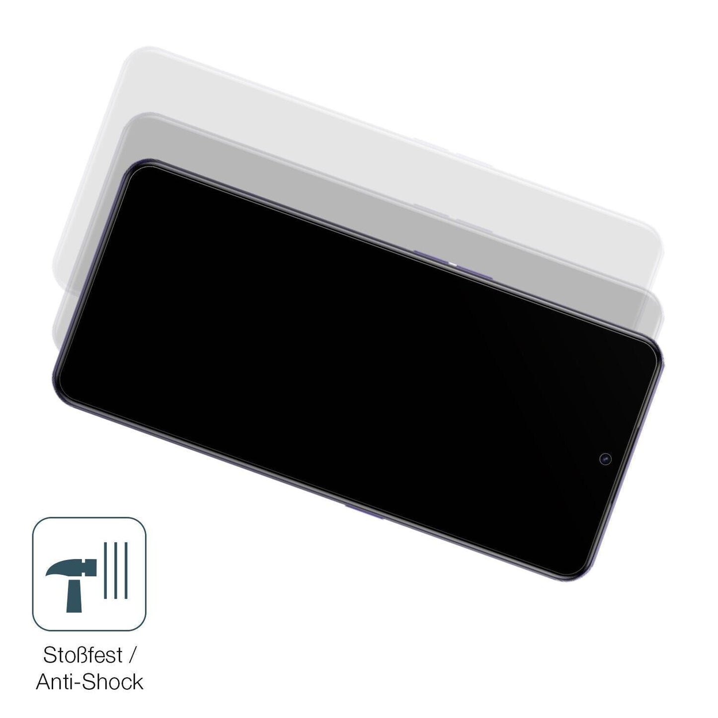 1x 9H Schutzfolie matt für Realme GT Neo 5 Panzerf (4)