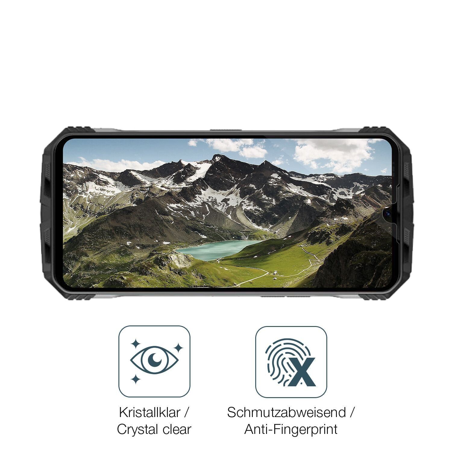 2x 9H Schutzfolie für DOOGEE V Max Panzerfolie (5)