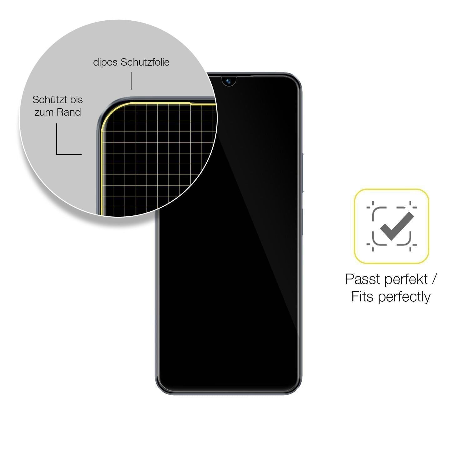2x 3D Full Cover Schutzfolie für VIVO Y56 5G (6)