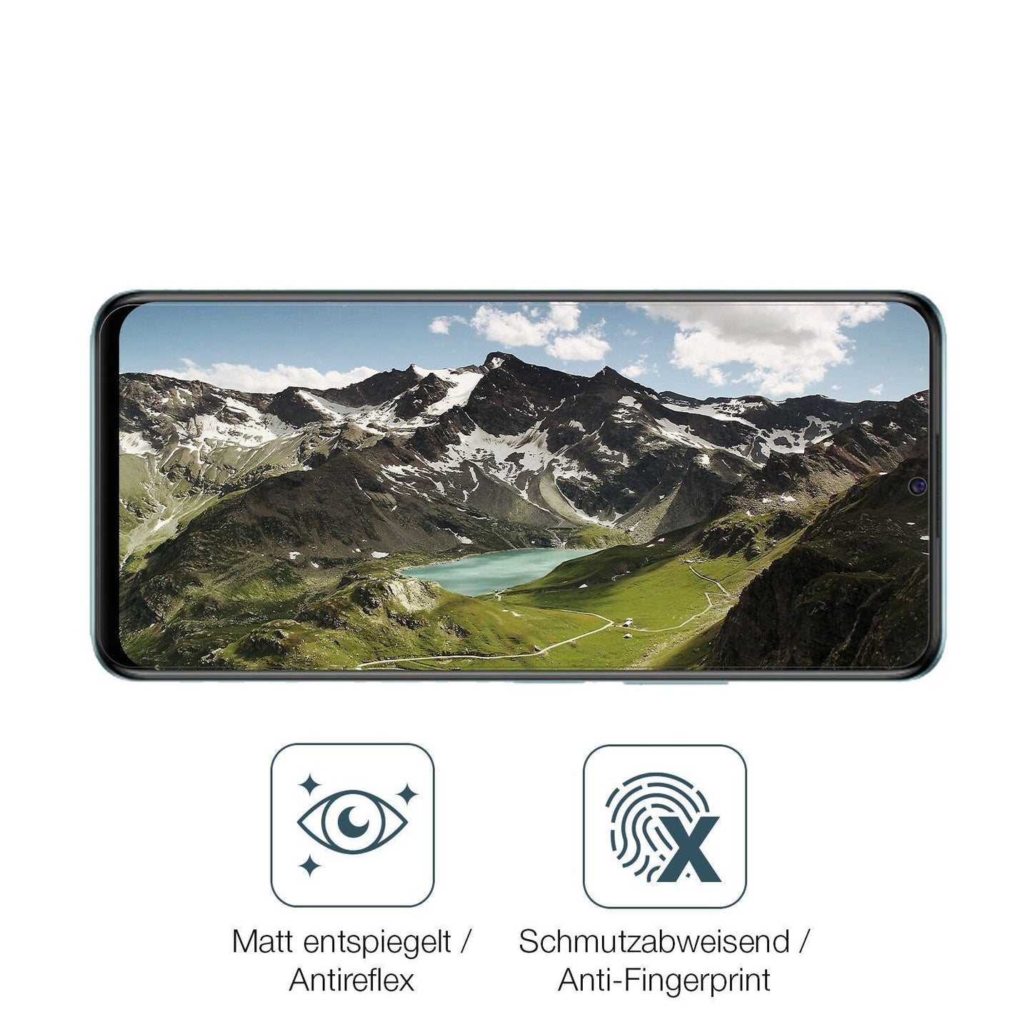 2x 9H Schutzfolie matt für VIVO Y100 Panzerfolie (5)