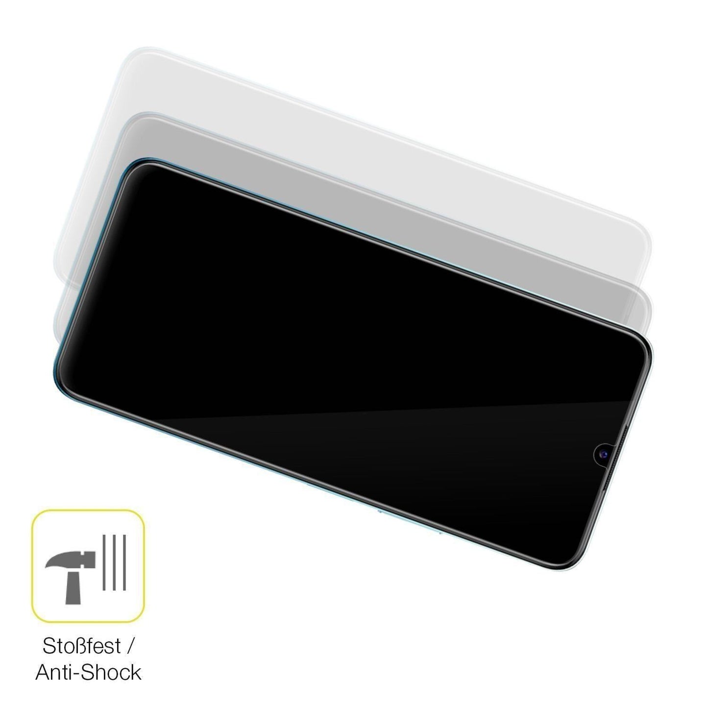2x 3D Full Cover Schutzfolie für VIVO Y15c (4)