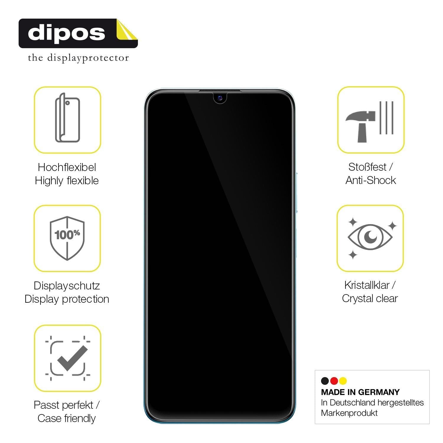 2x 3D Full Cover Schutzfolie für VIVO Y15c (7)
