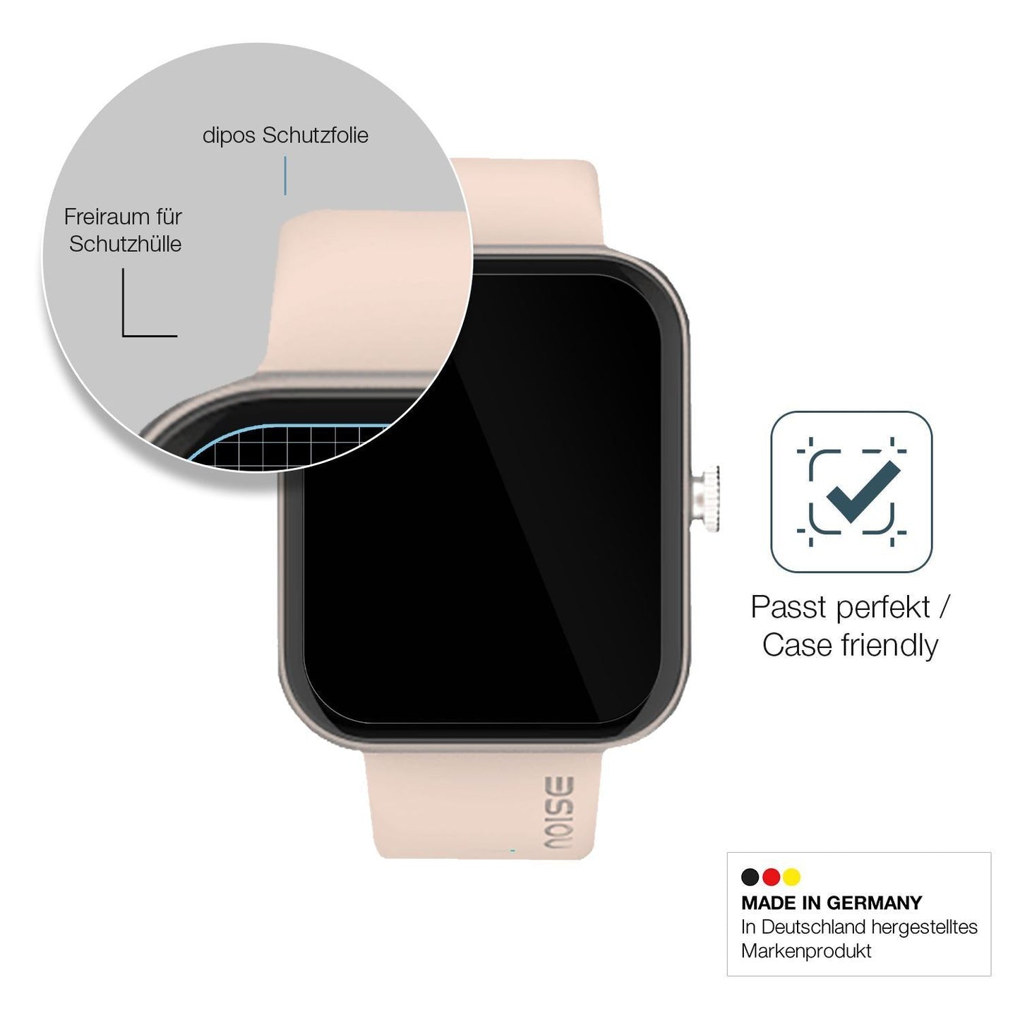 1x 9H Schutzfolie für Noise Colorfit Pulse Grand P (6)