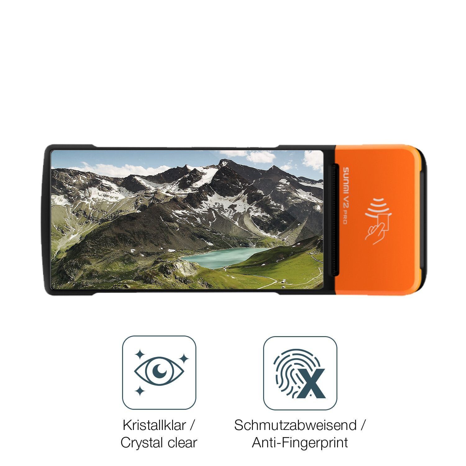 2x 9H Schutzfolie für Sunmi V2 Pro Panzerfolie (5)