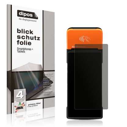 Blickschutzfolie für Sunmi V2 Pro matt Schutzfolie (1)
