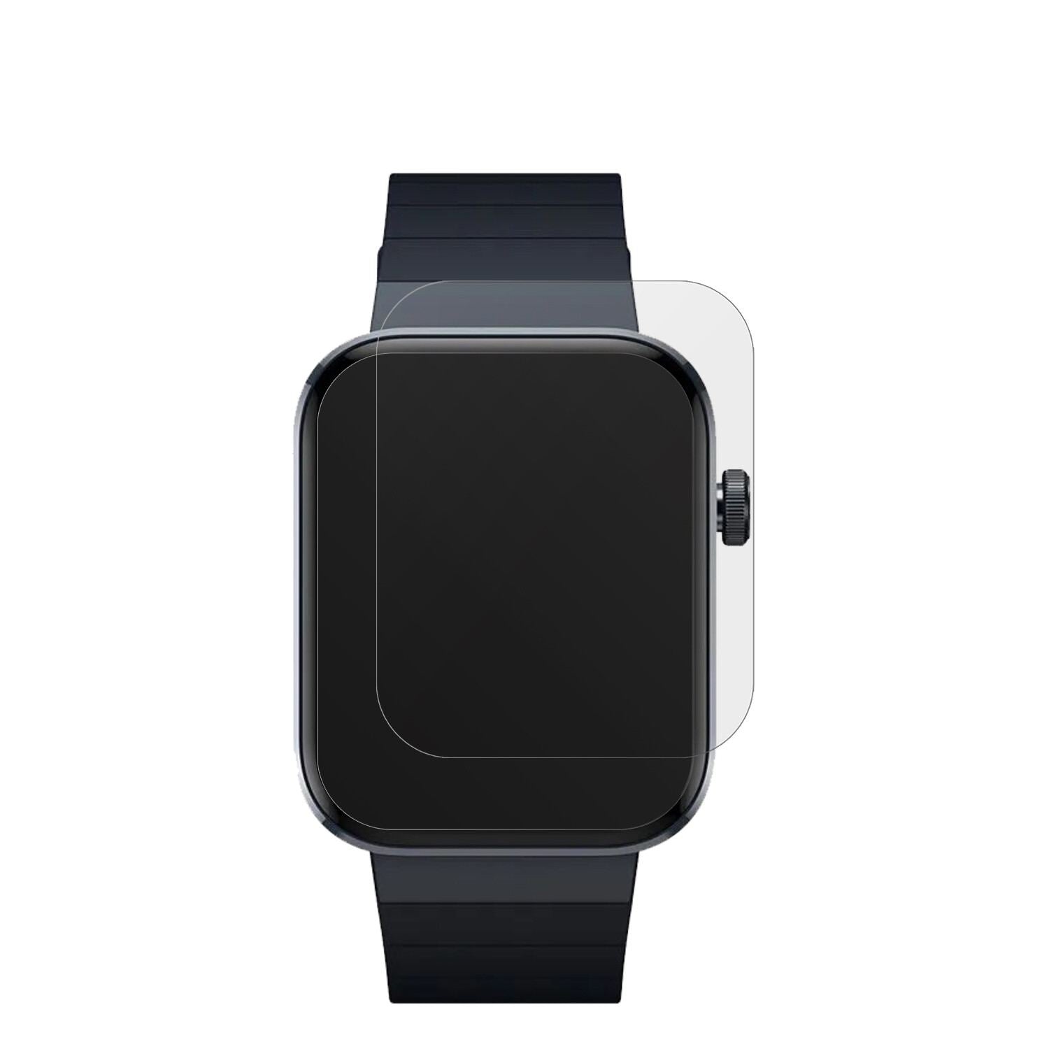 6x Schutzfolie matt für Mibro Watch T1 Display-Sch (2)