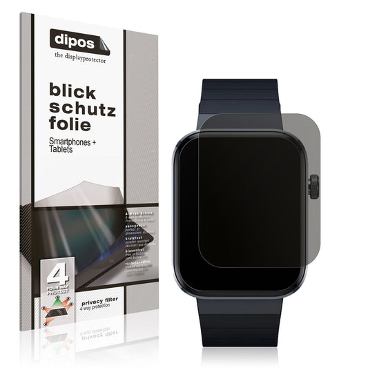 Blickschutzfolie für Mibro Watch T1 matt Schutzfol (1)