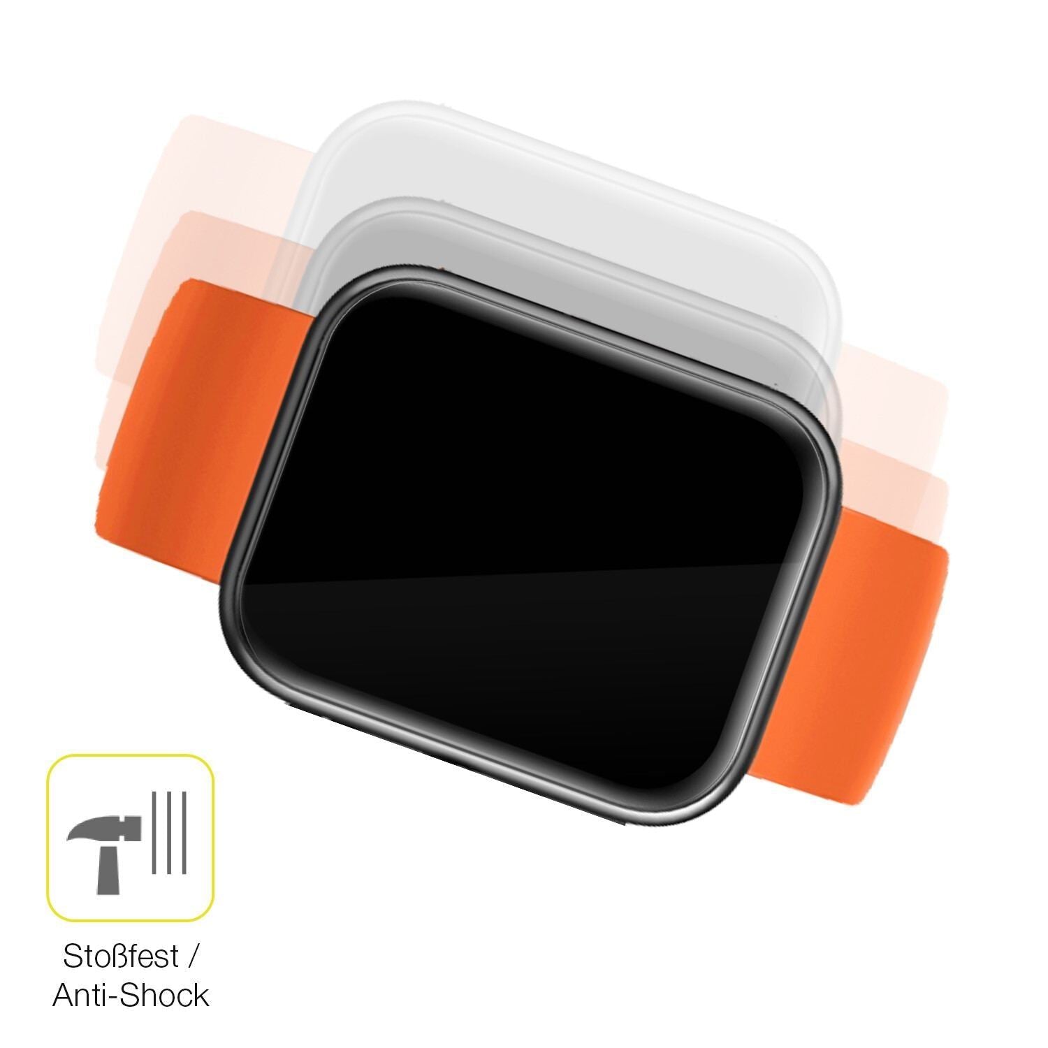 2x 3D Full Cover Schutzfolie für Maimo Watch (4)