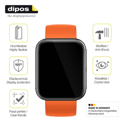 2x 3D Full Cover Schutzfolie für Maimo Watch (7)