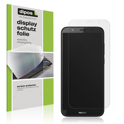 6x Schutzfolie matt für Hisense E20 Display-Schutz (1)