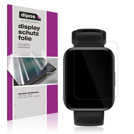 6x Schutzfolie klar für Realme Watch 3 Display-Sch (1)