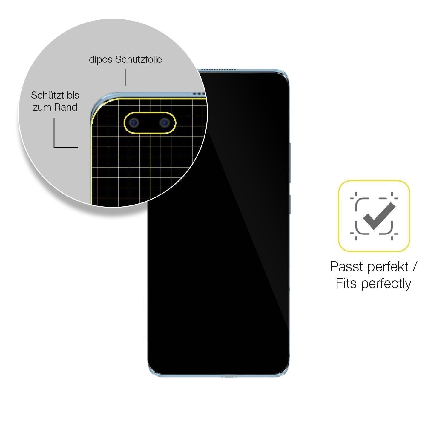 2x 3D Full Cover Schutzfolie für BLU Bold N2 (6)