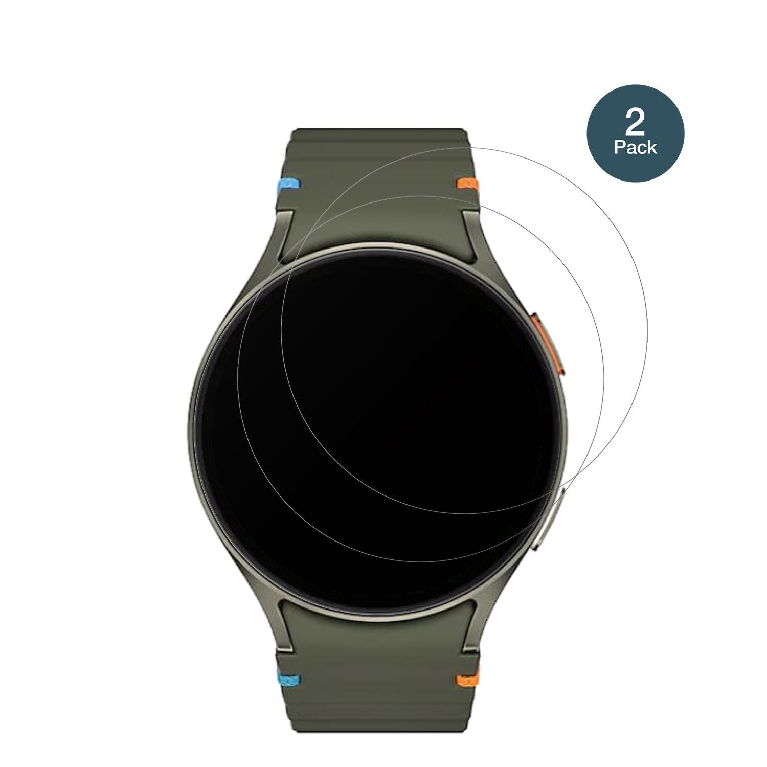 2x 9H Schutzfolie matt für Samsung Galaxy Watch 7  (2)