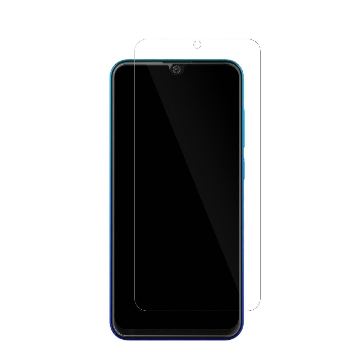 2x Schutzfolie klar für Walton H8 pro Display-Schu (2)
