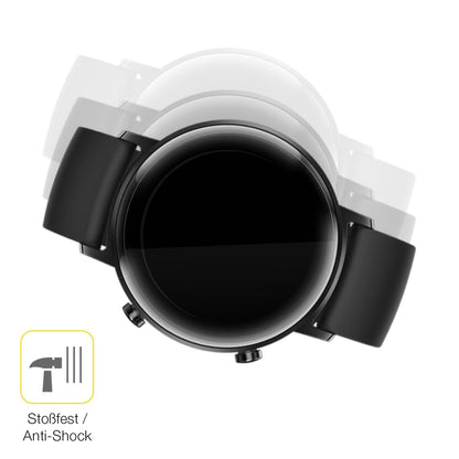 2x 3D Full Cover Schutzfolie für Huawei Watch GT2  (4)