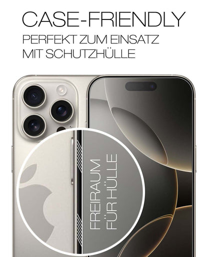 4x Schutzfolie klar für Apple iPhone 16 Pro Displa (2)
