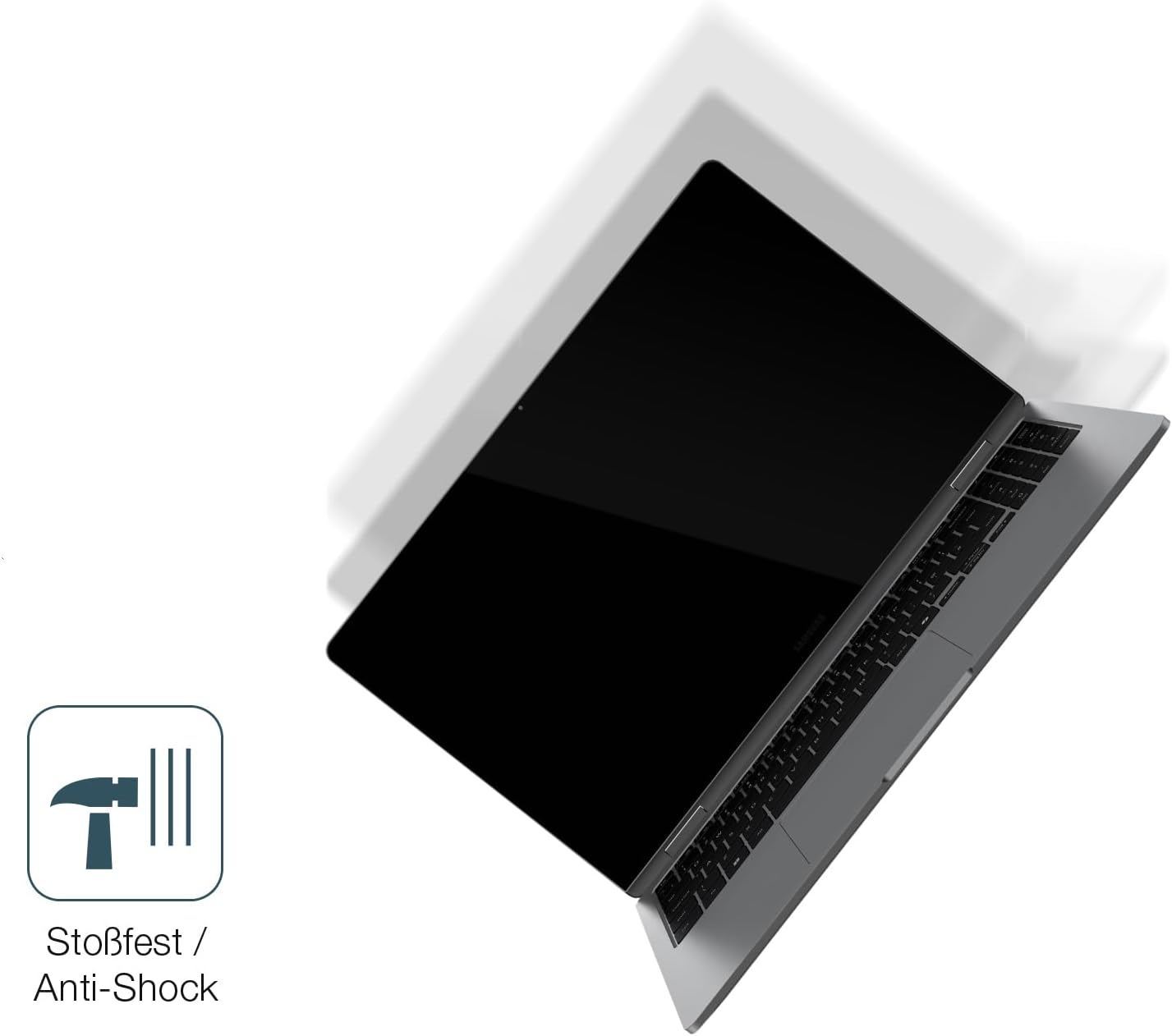 2x 9H Schutzfolie matt für Samsung Galaxy Book 5 P (4)