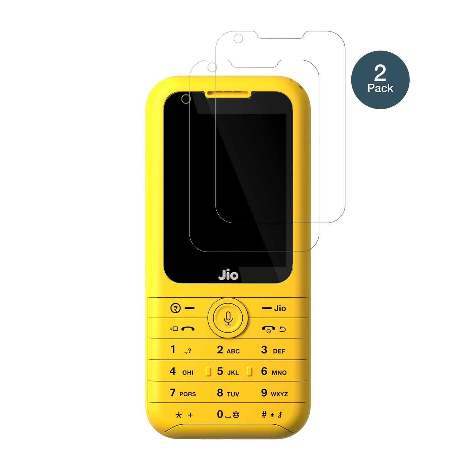 2x 9H Schutzfolie für Jio Phone Prima Panzerfolie (2)