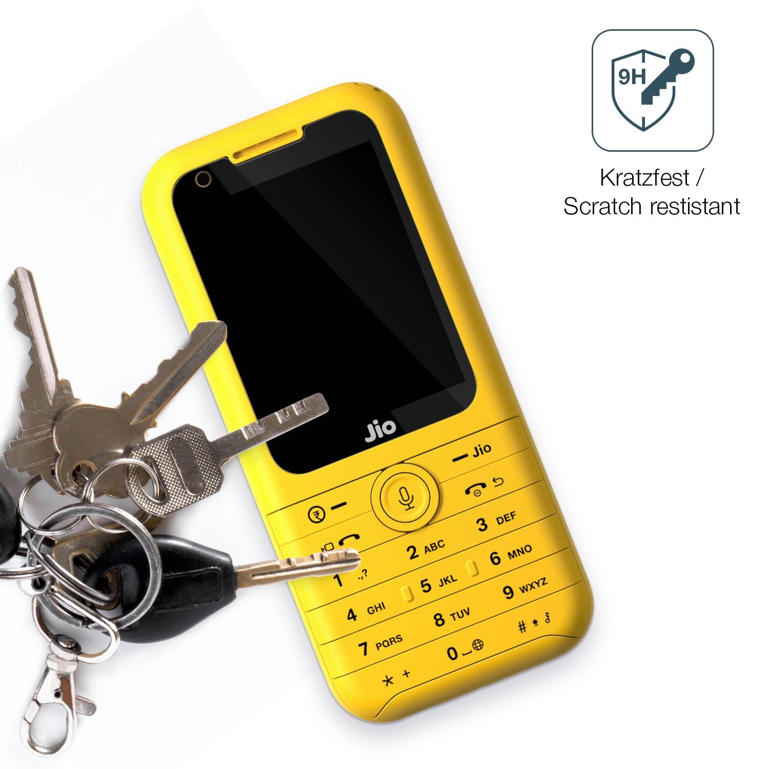 2x 9H Schutzfolie für Jio Phone Prima Panzerfolie (3)