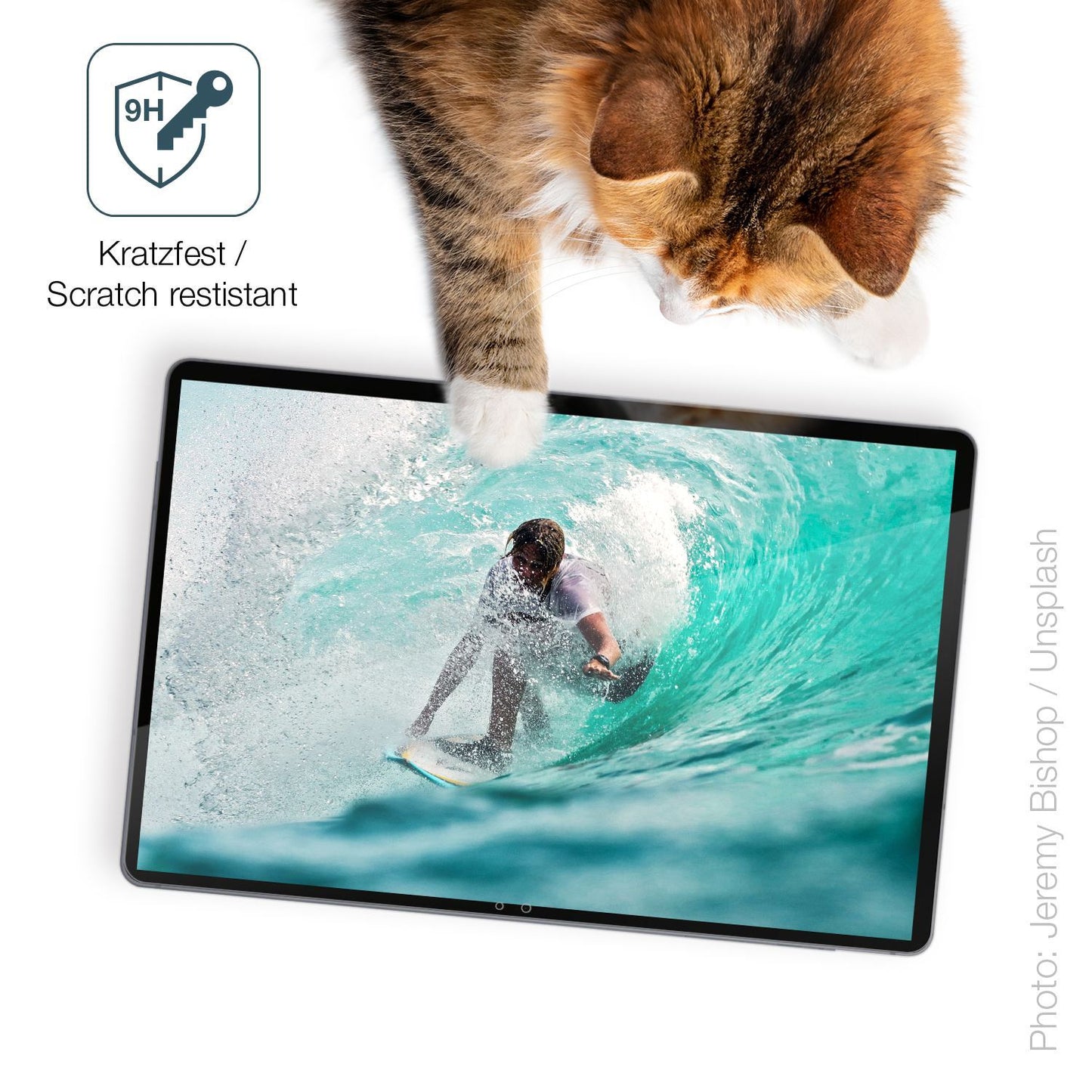 2x 9H Schutzfolie für Samsung Galaxy Tab S10 Plus  (4)