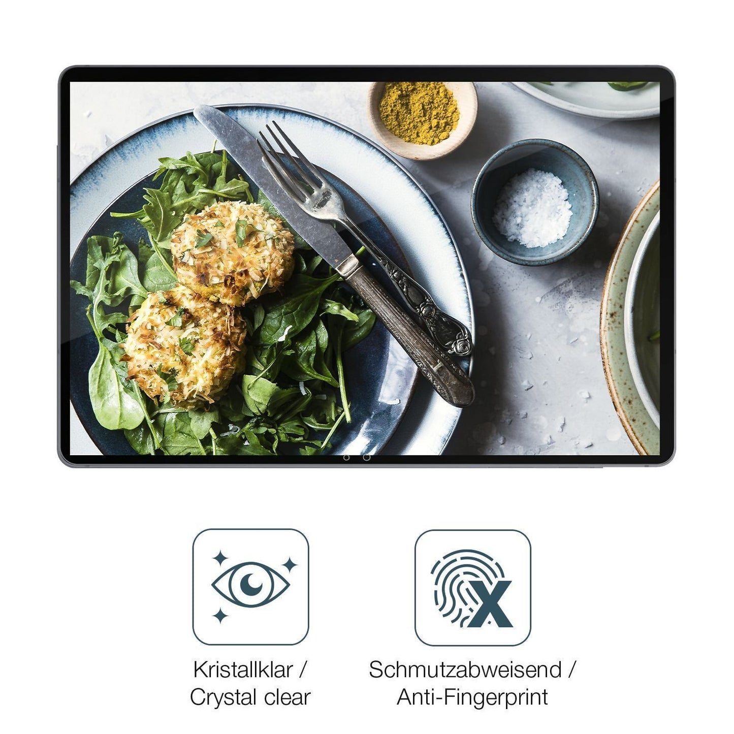2x 9H Schutzfolie für Samsung Galaxy Tab S10 Plus  (6)