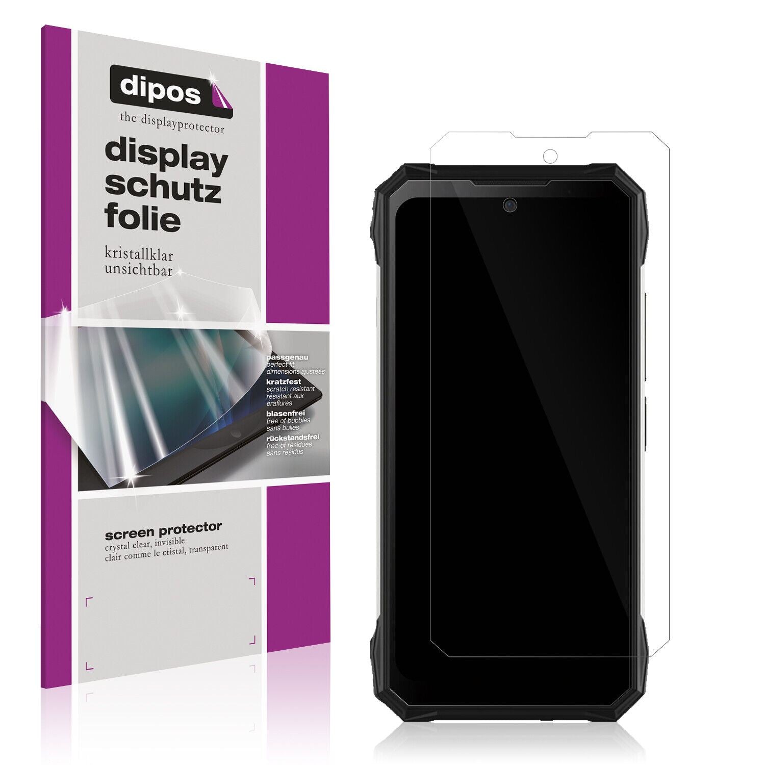 5x Schutzfolie klar für Doogee S89 Pro Display-Sch (1)