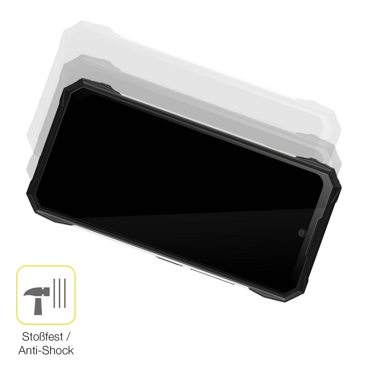 2x 3D Full Cover Schutzfolie für Doogee S89 Pro (4)