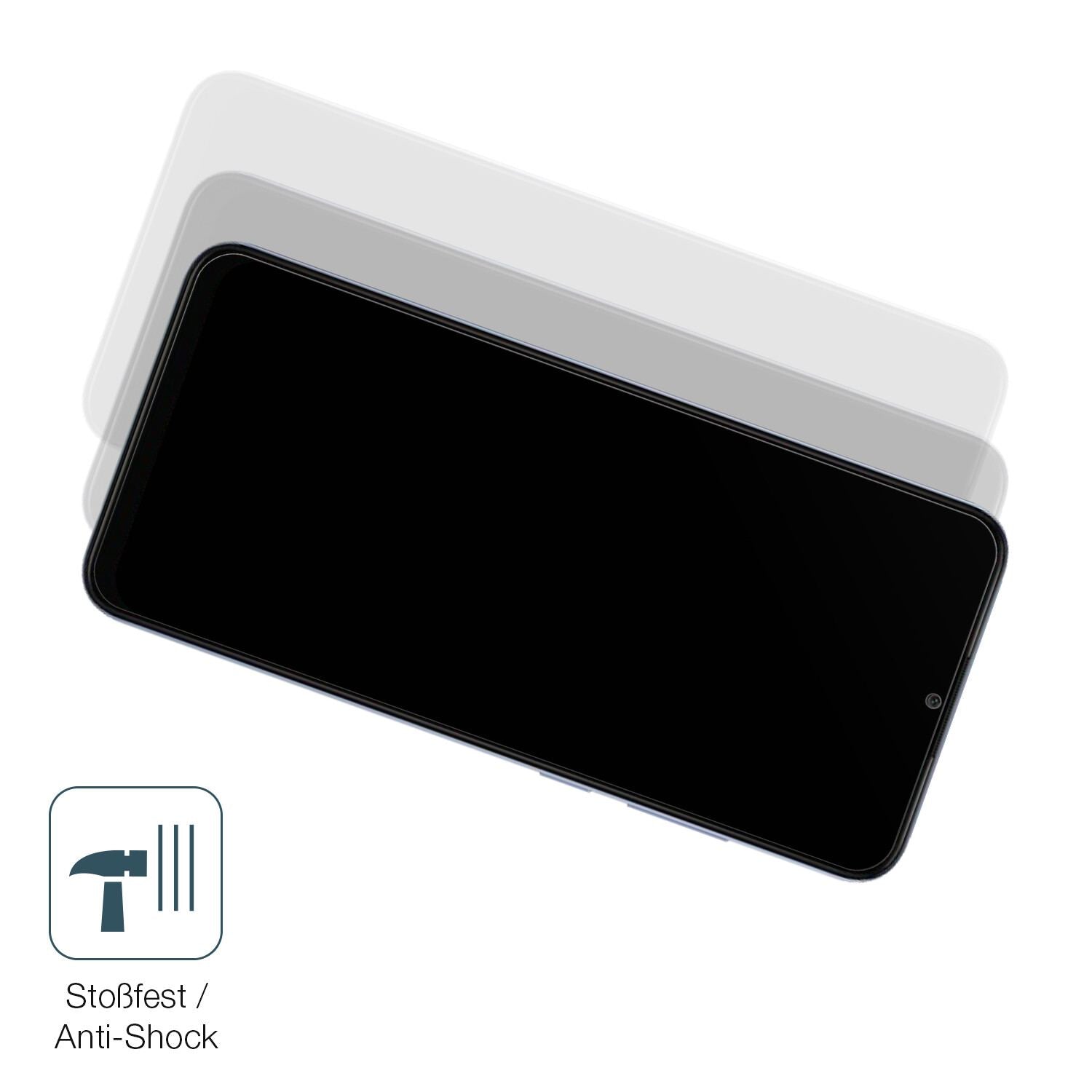 2x 9H Schutzfolie matt für Samsung Galaxy A04e Pan (4)