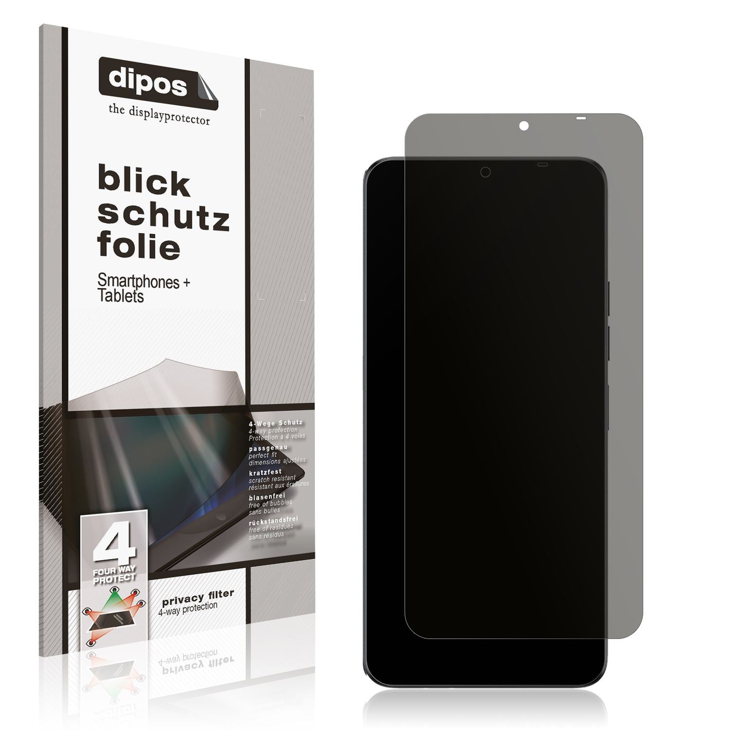 Blickschutzfolie für Umidigi G9C matt Schutzfolie  (1)